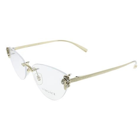 cheap versace eyeglass frames|versace rimless eyeglass frames.